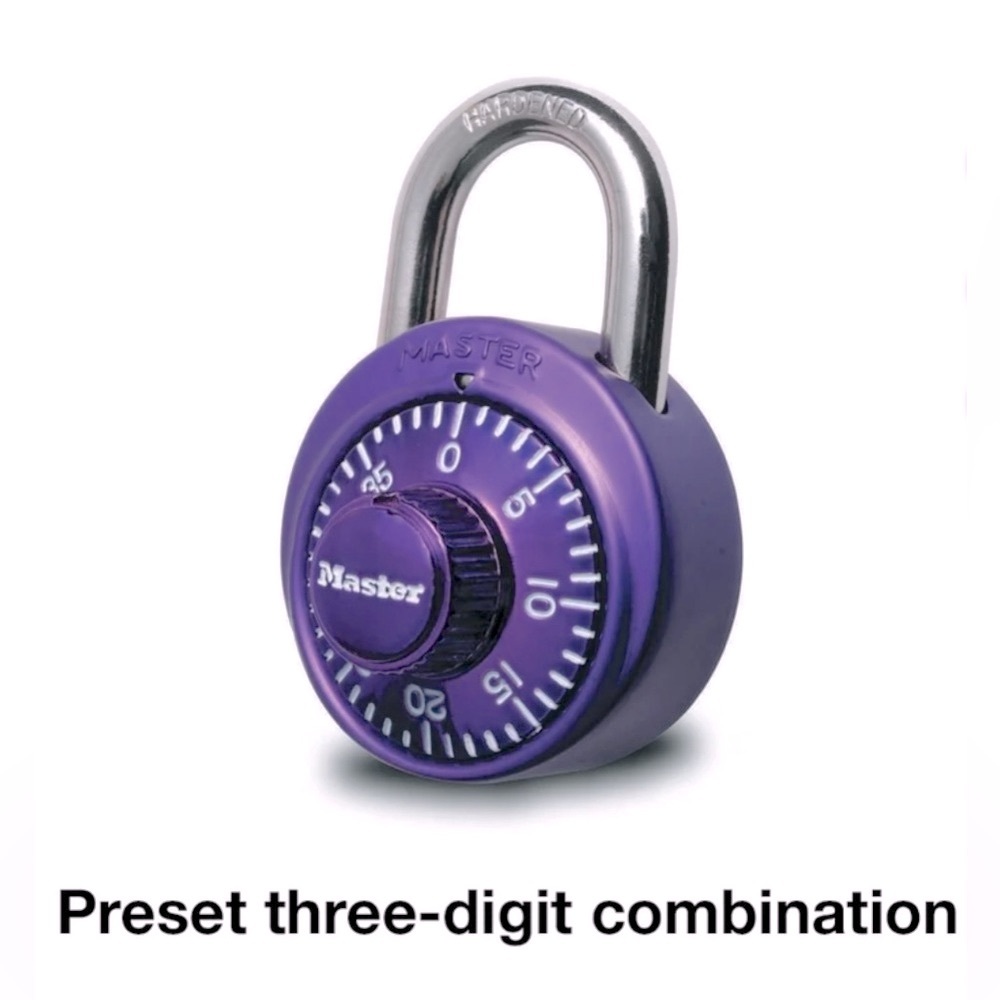 Master Lock Combination Padlock Set - Picture 4 of 6